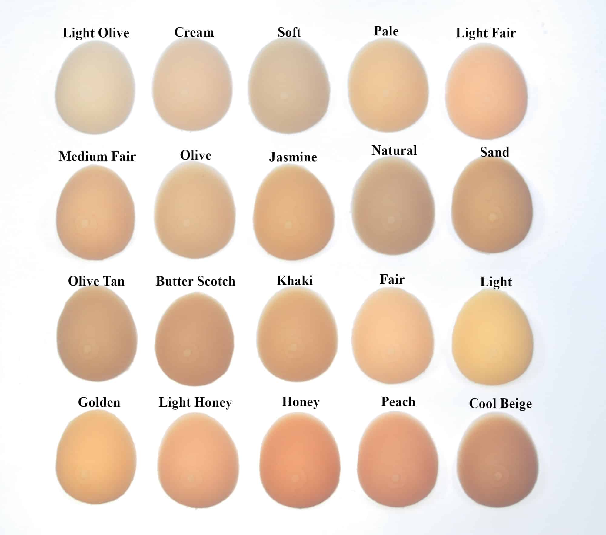 Skin tone samples - Image 3